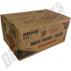 Wholesale Fireworks Mega Smoke Color Case 24/6 (Low Cost Shipping)